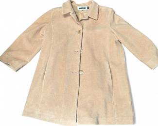 Kristen Blake Wool Camel MidLength Walking Coat