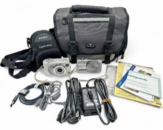 Sony Cybershot DSCW1  DSCWX150 Digital Camera Lot