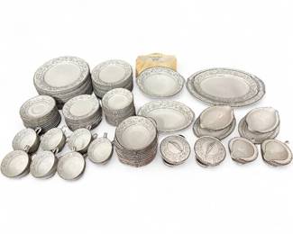 Noritake China Oxford 5767 90Piece Dinner Service