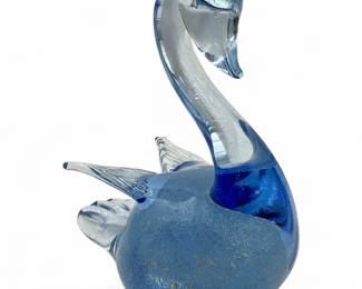 HandBlown Art Glass Swan
