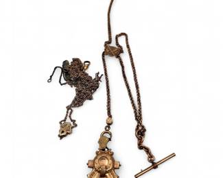 Two Antique Watch Chains