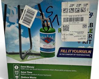 Flame King Refillable Propane Cylinder Refill Kit