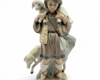 Lladro Shepard Boy Nativity Figurine