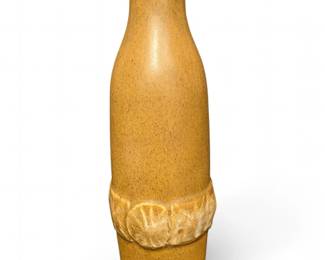 Vintage McCoy Speckled Pottery Bottle Vase