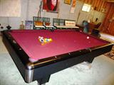C. L. Bailey inlaid pool table