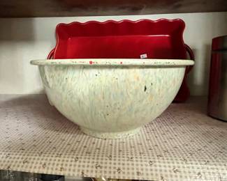 TEXAS WARE CONFETTI BOWL