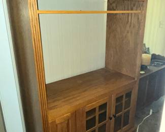MISSION OAK TV CABINET