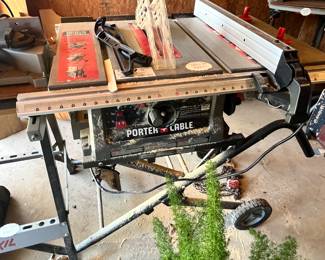 PORTER CABLE CONTRACTOR TABLE SAW