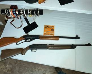 DAISY 499A BB GUN & CROSSMAN PELLET GUN