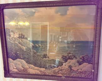 VINTAGE FREDRICK D. OGDEN LITHOGRAPH