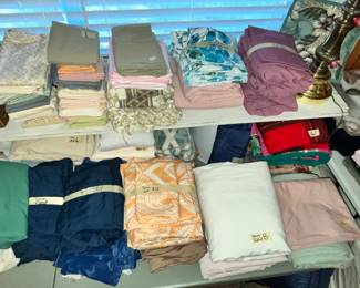 SHEETS, TOWELS, BLANKETS