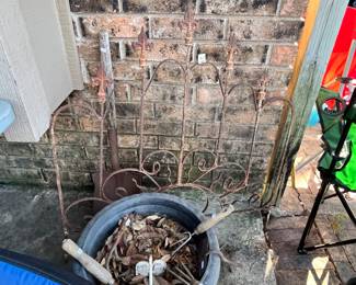 LOVELY OLD IRON GATE