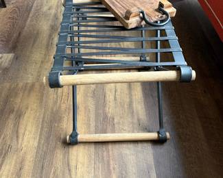 Campaign Stools by Cleo Baldon for Terra Furniture