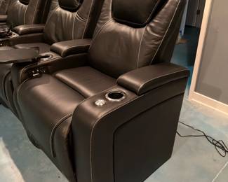 Seatcraft Equinox Leather Powered Theater Seating