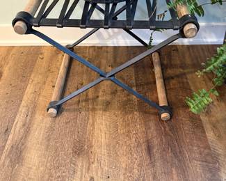 Campaign Stool by Cleo Baldon for Terra Furniture