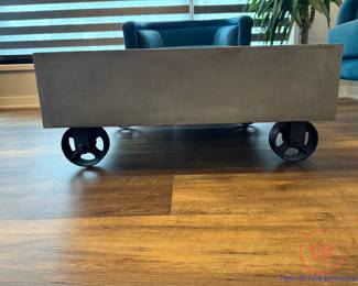 RESTORATION HARDWARE Concrete Coffee Table