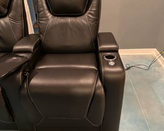 Seatcraft Equinox Leather Powered Theater Seating