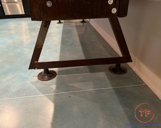 12’ Reclaimed Wood Shuffleboard Table