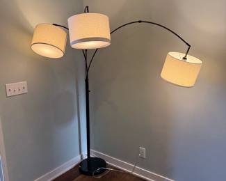 Adesso Bowery 3-Arm Floor Lamp