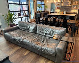 RESTORATION HARDWARE Leather Sofa