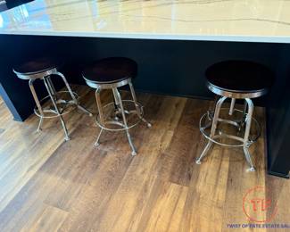 RESTORATION HARDWARE Toledo Adjustable Counter Stools