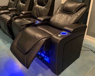Seatcraft Equinox Leather Powered Theater Seating