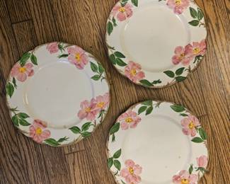 Desert Rose plates
