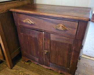 Eastlake-style walnut cabinet