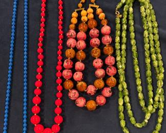 Vintage Beaded Necklaces