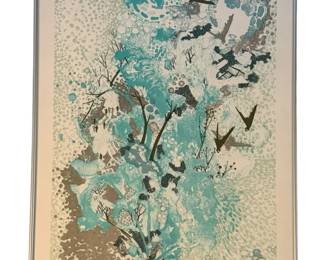 Turquoise Falls Artist Proof by Artist Pang TsengYing