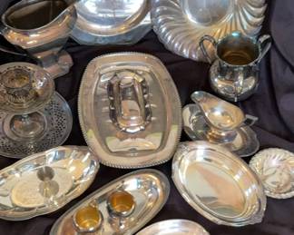 Silver Plate Serving Pieces