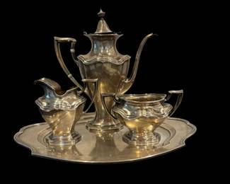 Vintage Reed Barton Sterling Silver Tea Service