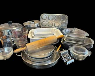 Corning Ware Fire King And Other Bakeware