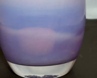 Glassybaby Hyacinth Glass Votive