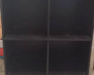 Black Cube Shelf System