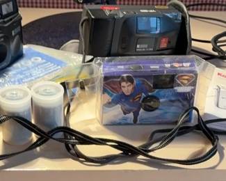 Ricoh Kodak M753 And A Disposable Superman Camera