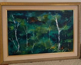 Barbara Bishop Oil Painting