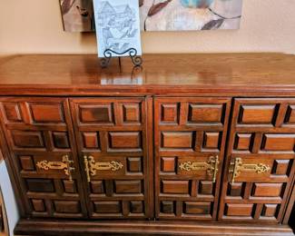 Wooden Antique Teak Cabinet