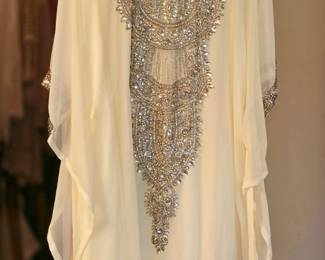 Vintage Embellished Kaftan Dress 