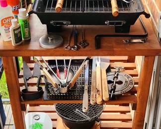 Cast Iron Hibachi Grill
