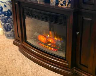 Built-In Fireplace TV Stand | Console