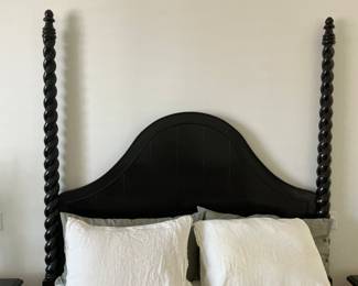 Wood Four Poster Queen Bed