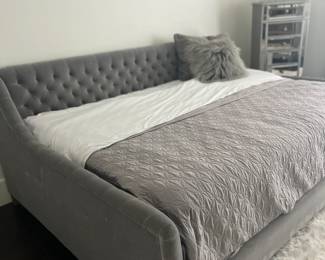 Restoration Hardware Queen tufted velvet Day Bed - $800