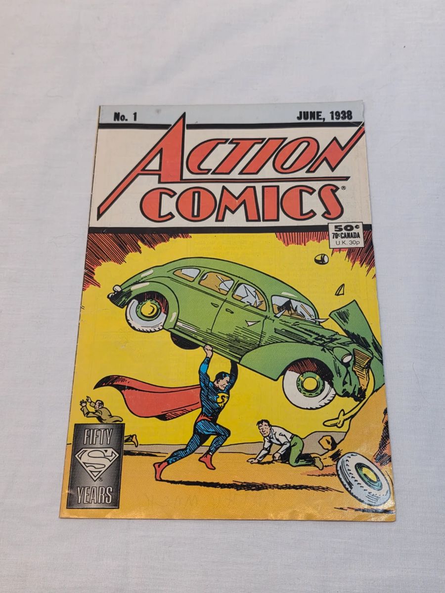 Superman Comic Book Number 1 50th Anniversary 