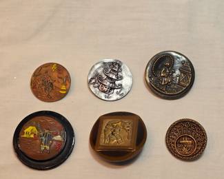 Oriental Button Lot A