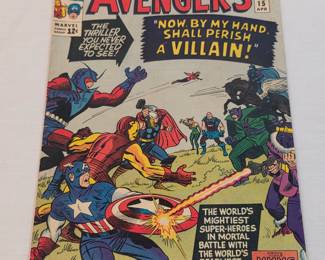 The Avengers Comic Book Number 15