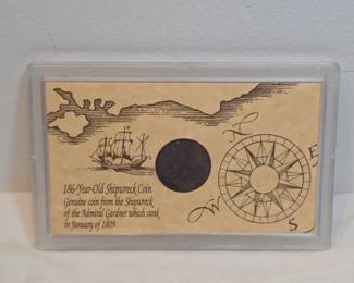 Admiral Gardner Shipwreck Coin