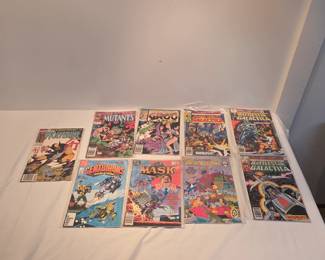 Random Comic Books Lot Of 9