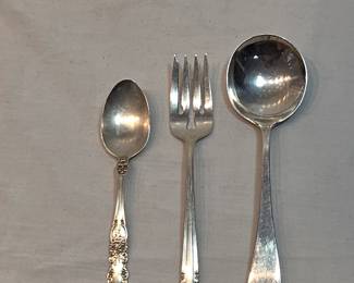 3 Sterling Pieces Lot