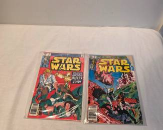 Pair Of Star Wars Comic Books
